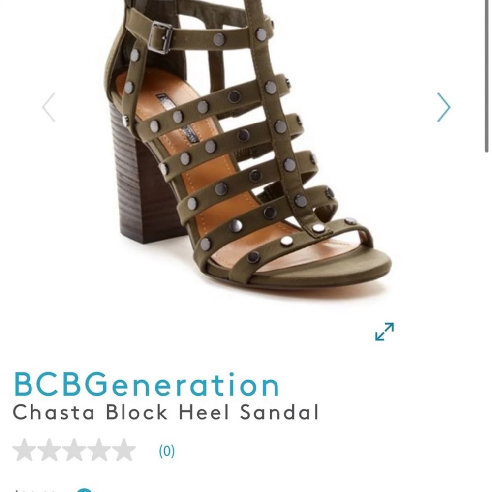 bcbg chasta block heel sandal